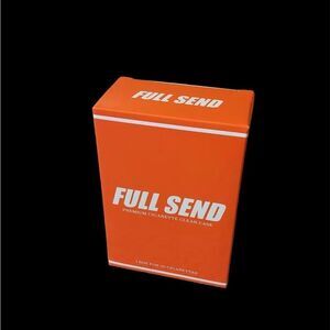 Full Send Nelk Boys Cigarette Case Smoke Tobacco Box Lightweight Plastic Holder